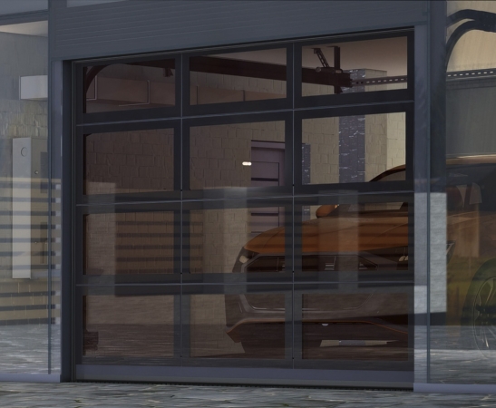 Панорамные ворота Алютех AluPro в Тихорецке