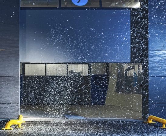 Панорамные ворота AluTherm в Тихорецке