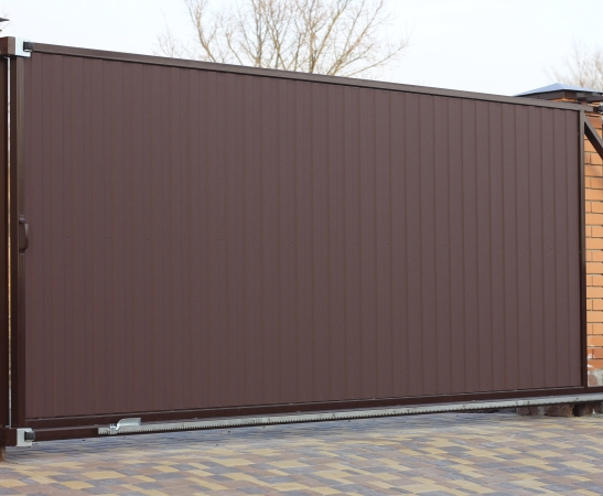 Откатные ворота в Тихорецке