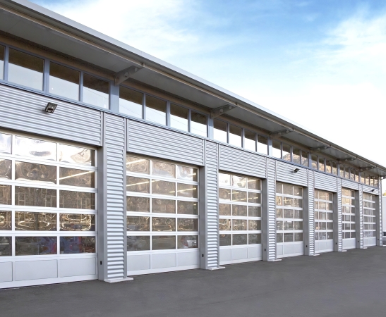 Панорамные ворота в Тихорецке