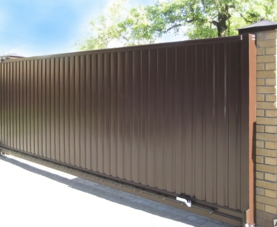 Ворота из профнастила в Тихорецке